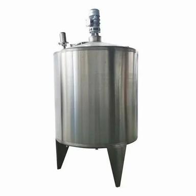 Silver Color Round Shape Stainless Steel Material Blending Tank