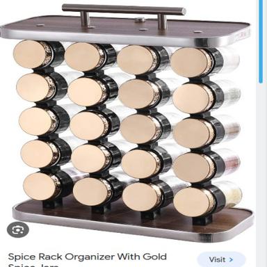 Share to  Kitchen spice rack glass 