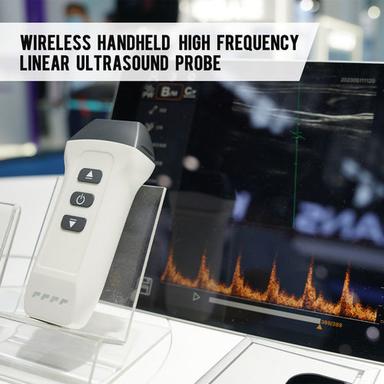 Professional Medical Portable Color Doppler 128 Elements Handheld Wireless High Frequency Linear Wifi Ultrasound Scanner