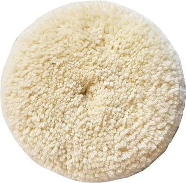 Round Shape Smooth Surface Wool Buffing Pad