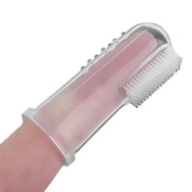 Silicone Baby Finger Toothbrush Color Transparent