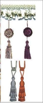 Multicolor Competitive Price Fancy Curtain Tassels