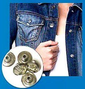 Metal Brass Rivet Buttons For Denim Shirt