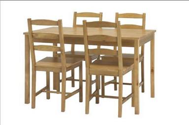 Solid Pine Dinning Room Table Set
