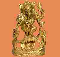 Dancing Ganesha Statue