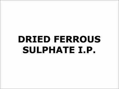Dried Ferrous Sulphate I.P.