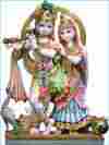 Beautiful Radha Krishna Pair Statue