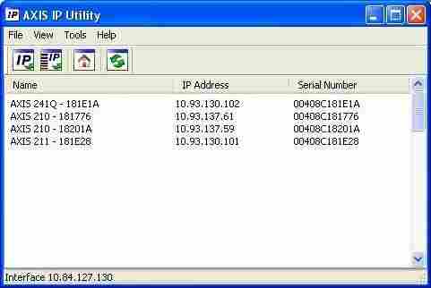 AXIS IP Utility 