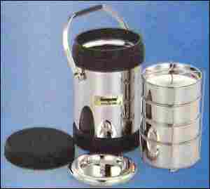 Stainless Steel Deluxe Hot Tiffin
