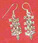 Ladies Silver Earrings