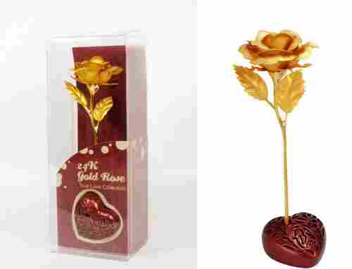 24K Gold Flower Collection