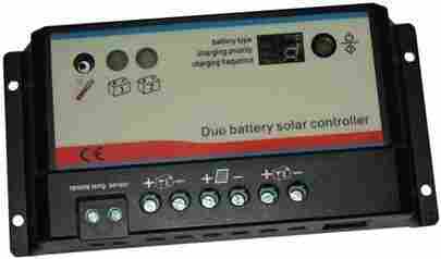 Dual Battery Solar Controller With Remote Meter