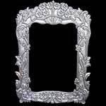 Silver Mirror Frame