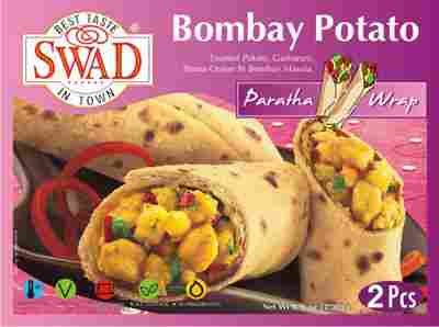 Bombay Potato - Parantha Wrap