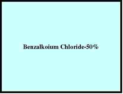 Benzalkoium Chloride-50%
