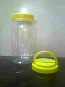 Round Simple Jars With Handle Cap