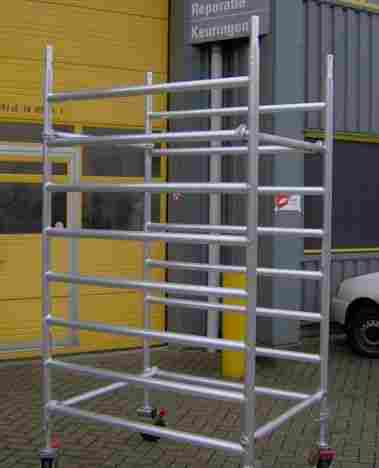 H a   Frame Scaffolding With Casters