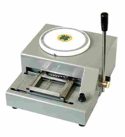 Dog Tag Steel Plate Embossing Machine