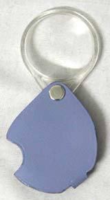 Folding Pocket Magnifier (Leather Case)