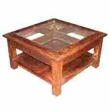 Seasoned Wood Made Coffee Table