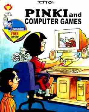 Pinki And Computer Games Comics