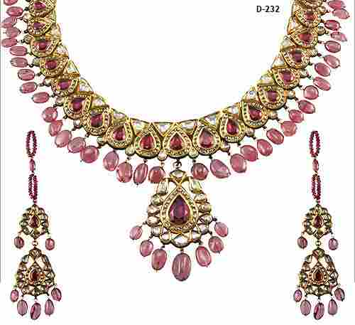 Fancy Kundan Necklace Set
