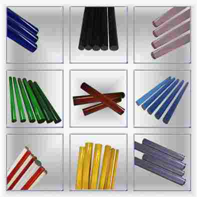 Colored 3.3 Borosilicate Glass Rods
