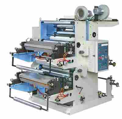 Double Color Flexibility Relief Printing Machine