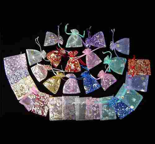 Mixed Colorful 2.7x3.5inch(7x9cm) Organza Bag Pouch