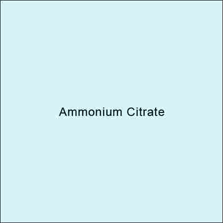 Ammonium Citrate