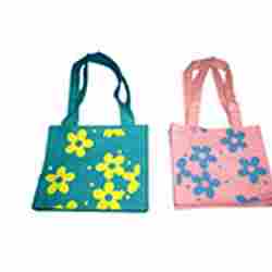 Floral Print Carry Bags