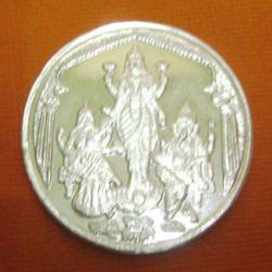 Laxmi Ganesha (saraswati Silver Coin)