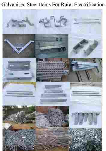 Galvanised Steel Items For Rural Electrification