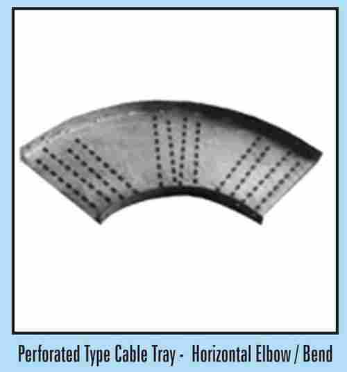 Horizontal Elbow/Bend Perforated Type Cable Tray