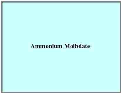 Ammonium Molbdate