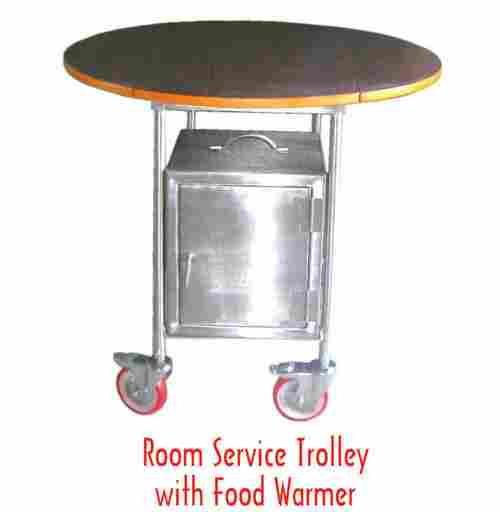 Room Service Trolley With Food Warmer