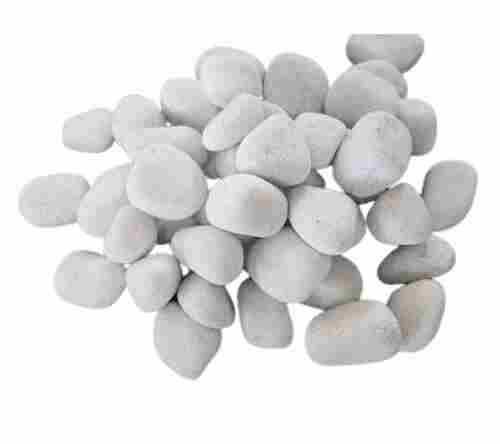 Marble and Quartz Snow White Tumbled and Polished Pebbles