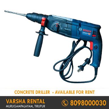 Concrete Hand Drill Machine Rental Service