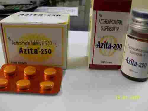Azithromycin Tablets/Susp. (Azita)
