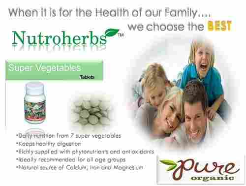 Herbal Vegetable Supplements