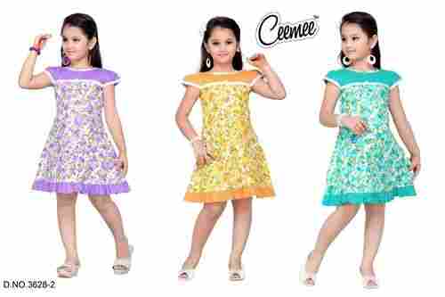 100% Cotton Frock for Girls 