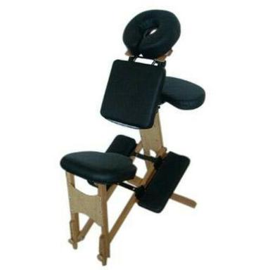 Black Hijama Wooden Folding Chair