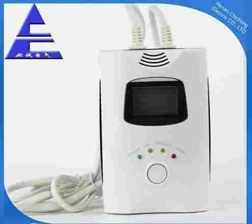Wall-Mounted Carbon Monoxide Detector For Home Security