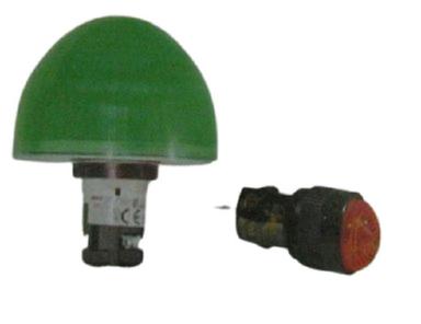 Heat Resistant Plastic Body Energy Efficient Electrical Pilot Lamps