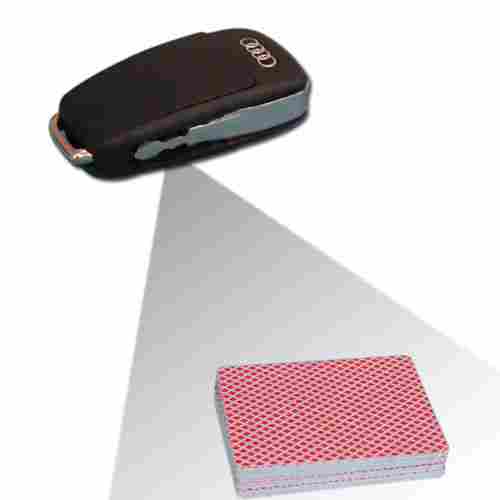 Audi Car Key Camera Poker Card Reader To Scan Bar Code Sides Cheating Playing Cards 