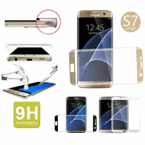 3D Round Edge Glass Protector For Samsung Galaxy S7 Edge
