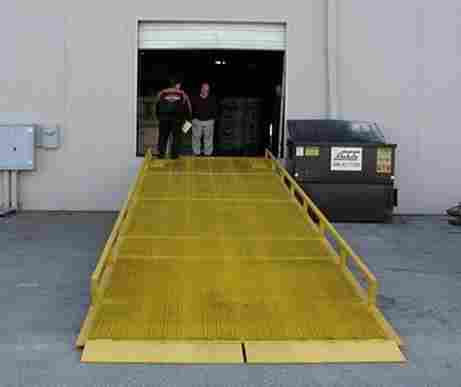Used Container Steel Loading Dock Ramp