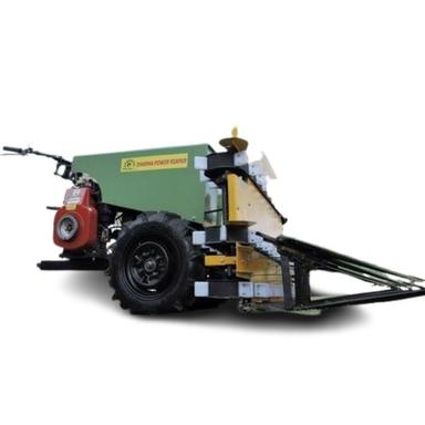Yellow And Green Tractor Mounted Agriculture Reaper Machine