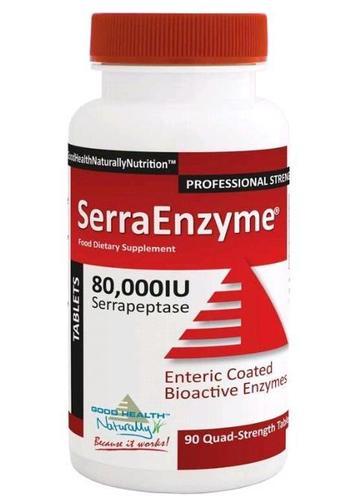 Serra Enzyme 80000IU 90 Tablets