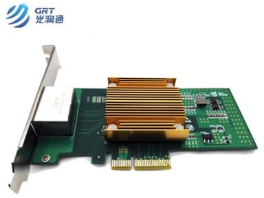1G Gigabit 2-Port Copper RJ45 Intel I350 Chipset Fibre Optic Network Card